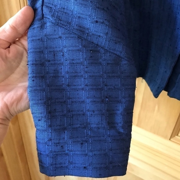 VINTAGE Ann Chabrol dolman sleeve belted textured blazer size 9 - Picture 8 of 10